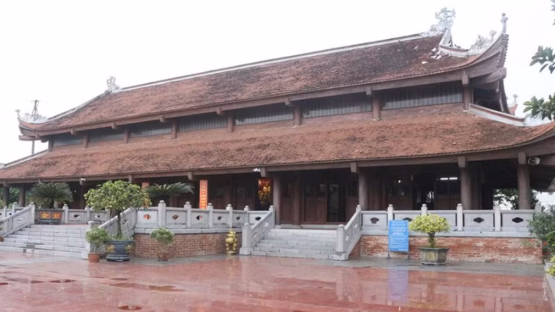 Quang cảnh Khu lưu niệm Cát Tường.