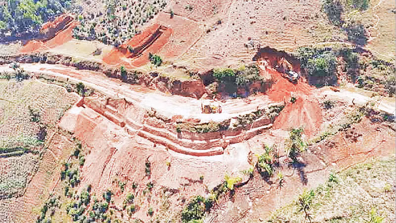 Mỏ của Rainbow Rare Earths ở Phalaborwa.