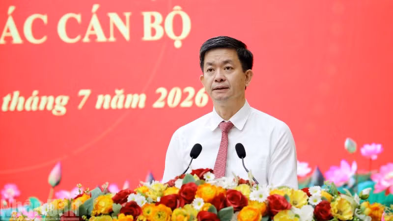 Tân Bí thư Tỉnh ủy An Giang Lê Quang Tùng.