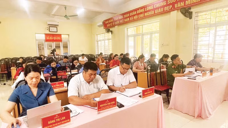 Hội nghị lần thứ 5 Ban Chấp hành Đảng bộ xã Hà Quảng (tỉnh Cao Bằng) nhiệm kỳ 2025-2030.
