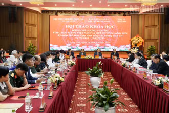 Hội thảo khoa học: "Đồng chí Lương Văn Tri với cách mạng Việt Nam và quê hương Lạng Sơn".