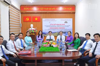 Lễ ký kết Biên bản ghi nhớ hợp tác giữa Trung tâm Xúc tiến Đầu tư, Thương mại và Du lịch tỉnh Lạng Sơn với Hiệp hội hang động quốc gia Hoa Kỳ.