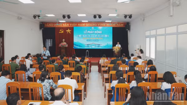 Lễ phát động Cuộc thi Công dân số Xứ Lạng năm 2026. (Ảnh: QUỐC ĐẠT)