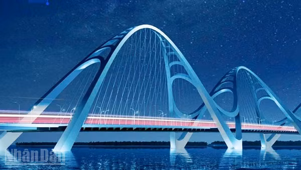 Mô phỏng Dự án đầu tư xây dựng công trình cầu trên tuyến đường bộ ven biển kết nối từ An Biên đến Rạch Giá. 