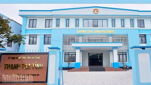 Trụ sở Thanh tra tỉnh An Giang.