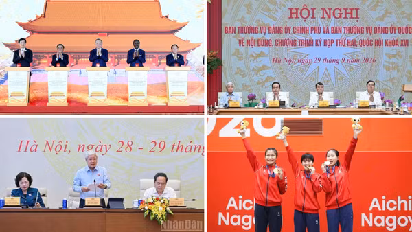 Tin nổi bật ngày 29/9: Tổng Bí thư, Chủ tịch nước Tô Lâm dự lễ khởi công dự án tu bổ Điện Kính Thiên; Hội nghị Ban Thường vụ Đảng ủy Chính phủ và Ban Thường vụ Đảng ủy Quốc hội