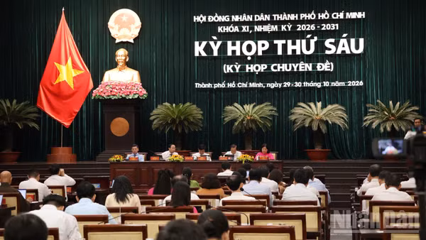 Toàn cảnh kỳ họp. (Ảnh: VƯƠNG LÊ)