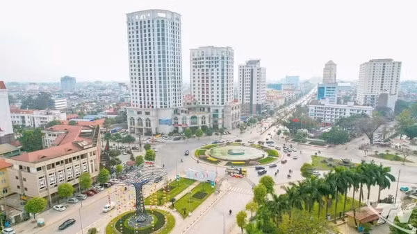 Trung tâm chính trị, hành chính tỉnh Thái Nguyên hiện nay.