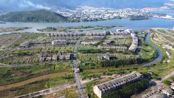 Một góc Dự án Khu đô thị sinh thái Golden Hills. (Ảnh: ANH ĐÀO)