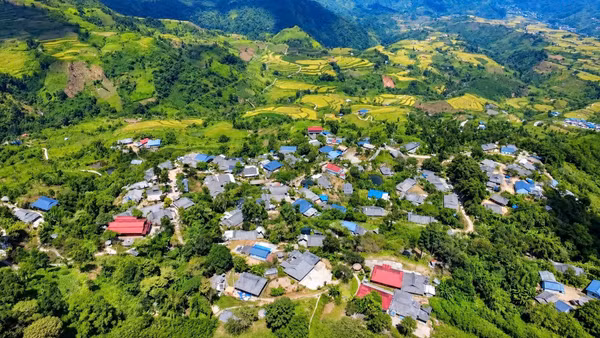 Toàn cảnh bản Lao Chải 1.