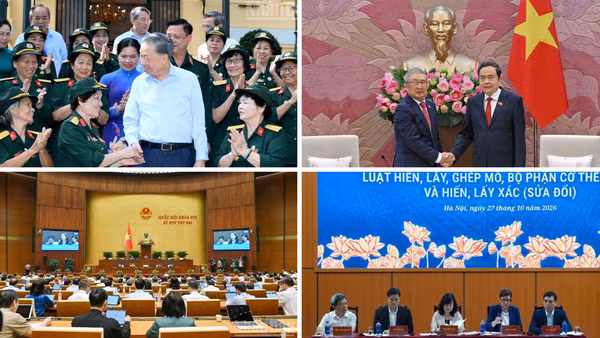 Tin nổi bật ngày 27/10: Tổng Bí thư, Chủ tịch nước Tô Lâm gặp mặt Đại đội nữ lái xe Trường Sơn