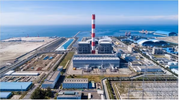 Sản lượng điện phát lên lưới của Nhiệt điện Vĩnh Tân 1 đạt 4,84 tỷ kWh. (Ảnh: MINH TÂM)