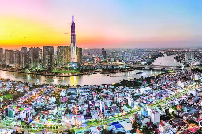 Một góc Thành phố Hồ Chí Minh. (Ảnh: LÊ ĐÌNH NHƠN)