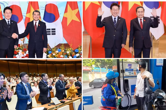 Tin nổi bật ngày 23/4: Mở ra nhiều cơ hội hợp tác Việt Nam-Hàn Quốc; Quốc hội thông qua Luật Thủ đô (sửa đổi); Giá xăng, dầu tiếp tục giảm