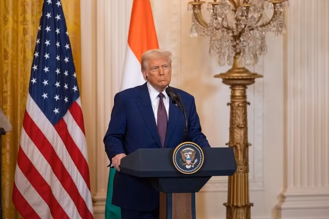 Tổng thống Mỹ Donald Trump. (Ảnh: XINHUA)