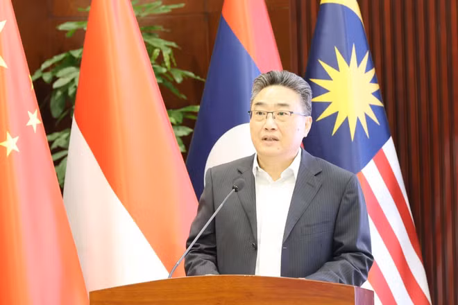 Ông Sử Trung Tuấn, Tổng Thư ký Trung tâm Trung Quốc-ASEAN (ACC). (Ảnh: Công Tuyên/TTXVN)
