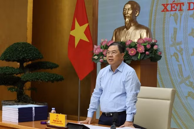 Phó Thủ tướng Thường trực Phạm Gia Túc chủ trì phiên họp của Hội đồng tư vấn đặc xá năm 2026. (Ảnh: VGP/Phương Nguyên)