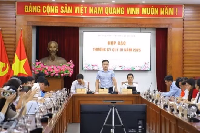 Việc quản lý nội dung phim ngắn chiếu mạng được đưa ra tại họp báo thường kỳ quý III/2025 của Bộ Văn hóa, Thể thao và Du lịch. 