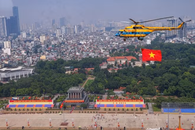 Quảng trường Ba Đình trong dịp Đại lễ. (Ảnh: THẾ ĐẠI)