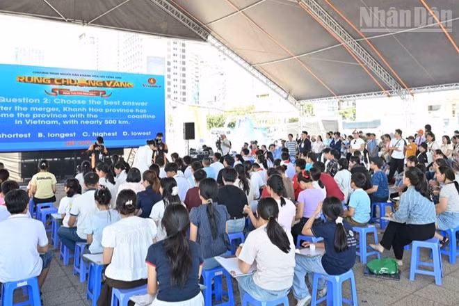 Quang cảnh khai mạc ngày hội. (Ảnh VTC)