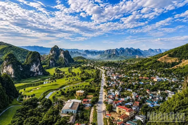 Diện mạo mới xã Lương Sơn hôm nay.