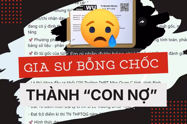 [Video] Gia sư bỗng chốc thành “con nợ”.