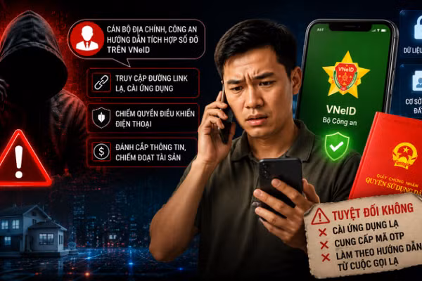 Ngăn chặn tội phạm mạng lợi dụng chủ trương số hóa dữ liệu. (Hình ảnh có sự hỗ trợ của AI)