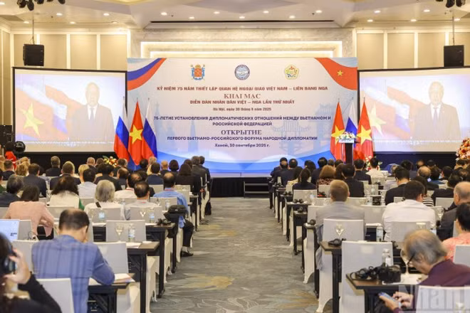 Diễn đàn Nhân dân Việt-Nga lần thứ nhất đã mở ra nhiều cơ hội hợp tác trong các lĩnh vực hai bên có thế mạnh.