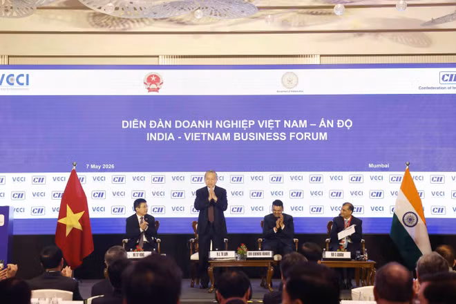 Tổng Bí thư, Chủ tịch nước Tô Lâm dự Diễn đàn Doanh nghiệp Việt Nam-Ấn Độ. (Ảnh: Thống Nhất – TTXVN)