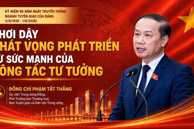 Đồng chí Phạm Tất Thắng, Ủy viên Trung ương Đảng, Phó Trưởng ban Thường trực Ban Tuyên giáo và Dân vận Trung ương.