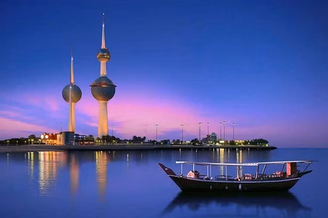Thủ đô Kuwait nhìn từ xa. (Ảnh: Theo Đại sứ quán Việt Nam tại Kuwait)