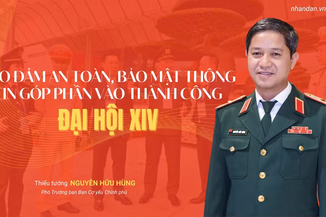 Thiếu tướng Nguyễn Hữu Hùng, Phó Trưởng ban Cơ yếu Chính phủ.