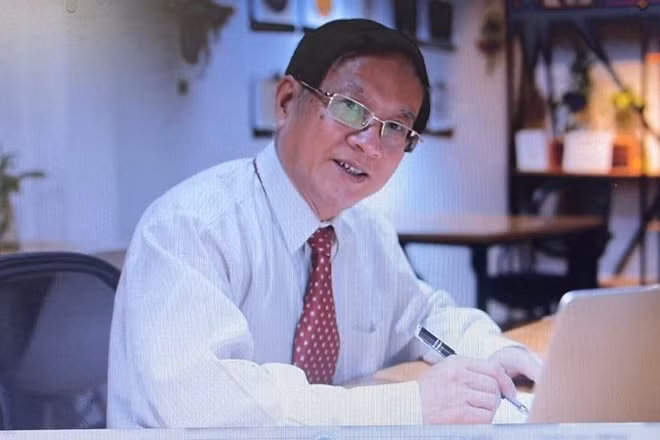 Ông Nguyễn Thạc Dĩnh, Phó Chủ tịch thường trực Hội hữu nghị Việt Nam-Philippines, nguyên Đại sứ Việt Nam tại Philippines. 
