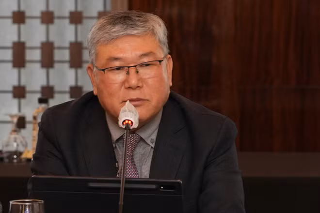 Ông Bae Yang-soo, Giáo sư danh dự, Khoa Tiếng Việt, Đại học Ngoại ngữ Busan, Hàn Quốc - học giả nghiên cứu về Việt Nam. (Ảnh do nhân vật cung cấp)