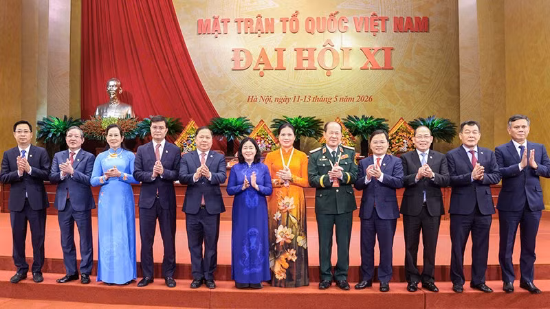 Các Ủy viên Ban Thường trực Ủy ban Trung ương Mặt trận Tổ quốc Việt Nam khóa XI, nhiệm kỳ 2026-2031.