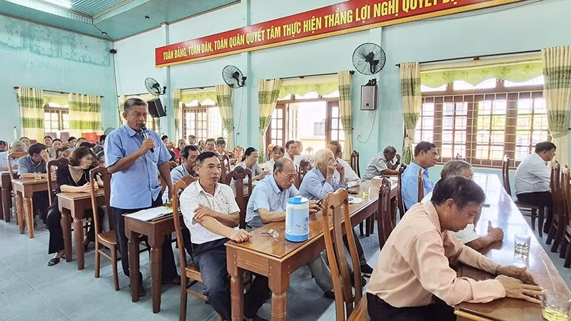 Diễn đàn "Tháng nghe dân nói" năm 2026 tại xã Tam Xuân (thành phố Đà Nẵng).