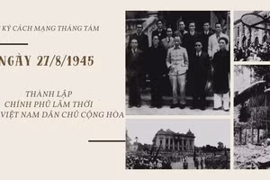 Chính phủ lâm thời nước Việt Nam Dân chủ Cộng hòa thành lập trên cơ sở cải tổ của Ủy ban Dân tộc giải phóng Việt Nam.