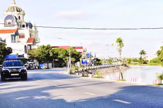 Diện mạo nông thôn mới xã Trực Tuấn, huyện Trực Ninh (Nam Định).