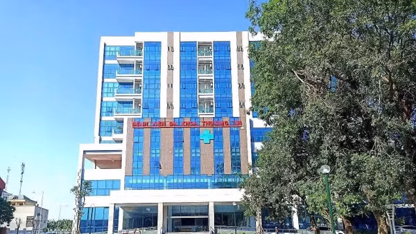 Bệnh viện đa khoa Thường Tín. (Ảnh: ANTD)