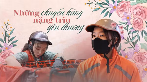 Những chuyến hàng nặng trĩu yêu thương
