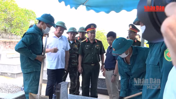 [Video] Thành phố Huế hoàn thành sớm lấy mẫu hài cốt liệt sĩ
