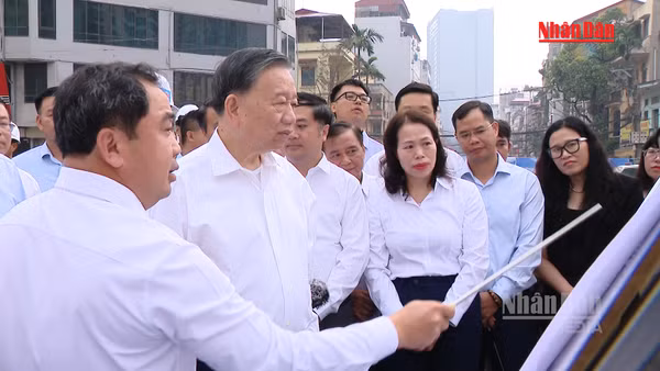 [Video] Tổng Bí thư, Chủ tịch nước Tô Lâm kiểm tra tiến độ các dự án trọng điểm của Thủ đô