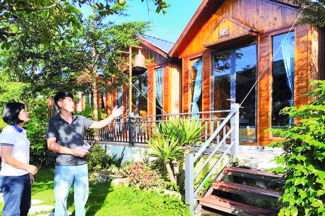 Mô hình homestay được đầu tư đồng bộ, hiện đại tại đặc khu Cô Tô.