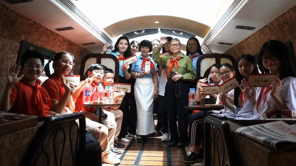 Chuyến tàu di sản “Hành trình 85 năm: Tre bền - Măng vươn”.