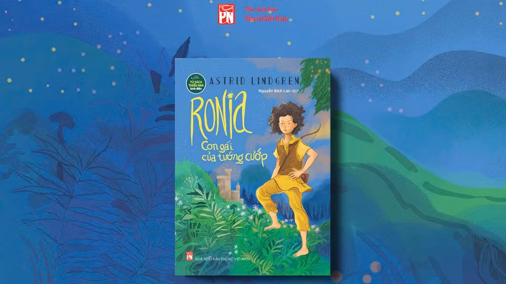 Cuốn “Ronia, Con gái của tướng cướp” của tác giả Astrid Lindgren. (Ảnh: Nhà xuất bản Phụ nữ Việt Nam)