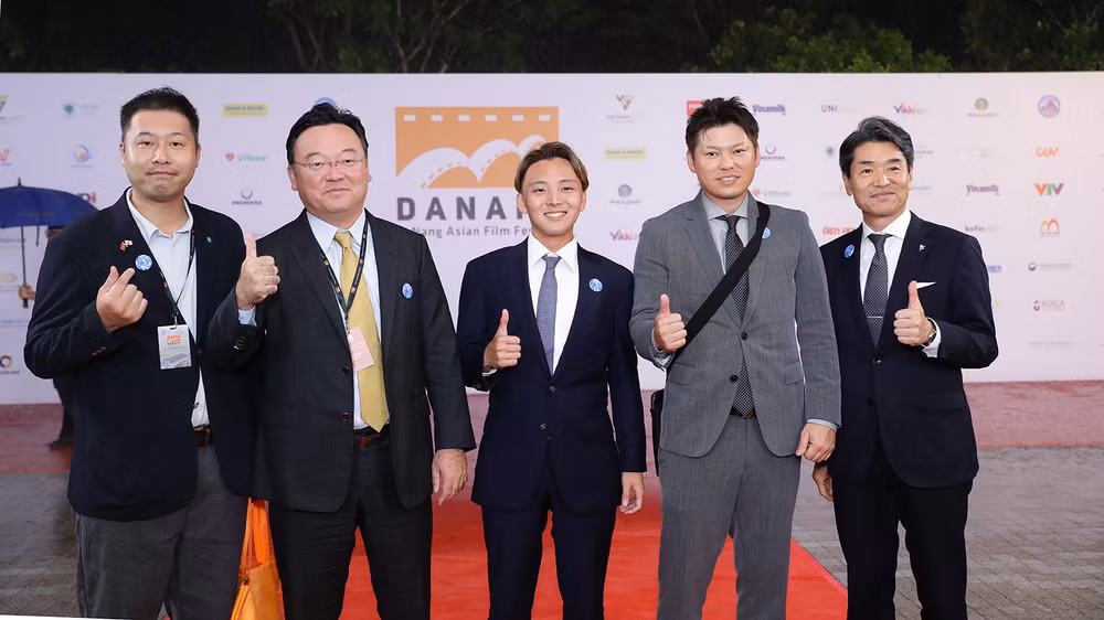 Các nhà làmphim quốc tế lại DANAFF 2025. (Ảnh: Ban tổ chức)