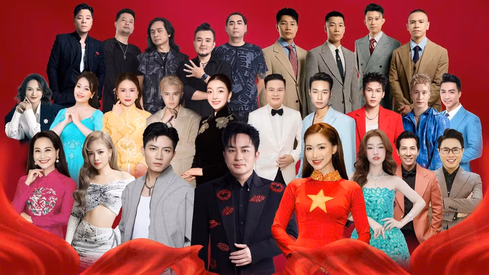 Các nghệ sĩ tham gia chương trình. (Ảnh: Ban tổ chức)