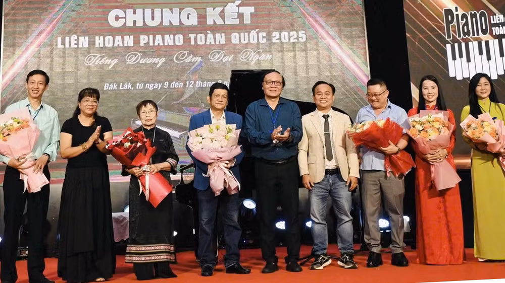 Cuộc thi piano toàn quốc năm 2025 đã tạo dấu ấn cho phong trào piano tại khu vực Tây Nguyên.