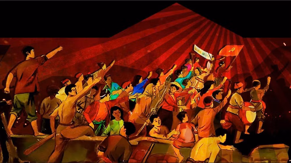 Ra mắt show đêm “Lửa Xô-viết” - Tái hiện lịch sử bằng ánh sáng và nghệ thuật 3D mapping
