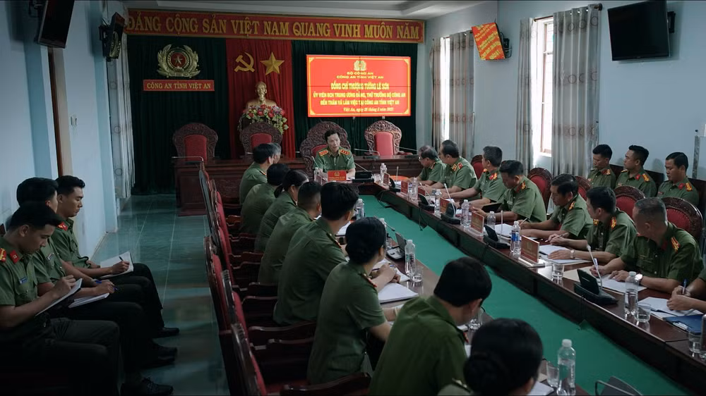 Cảnh trong phim "Trời cao nguyên xanh".
